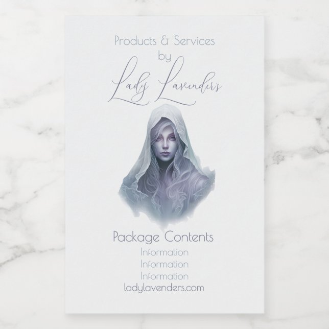 Create Your Own Purple Witch Apothecary Label (Single Label)