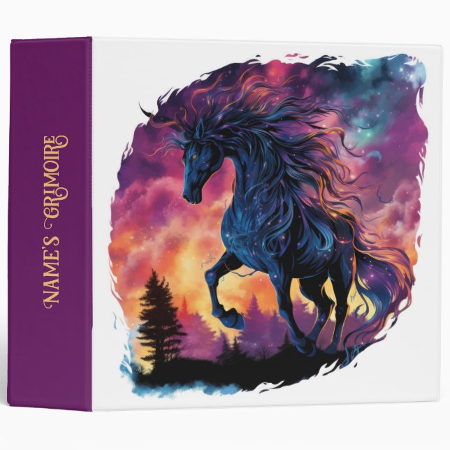Create Your Own Pyrois Dark Horse Magic Binder (Front/Spine)