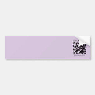 Create Your own QR Code   Black and White Bumper Sticker
