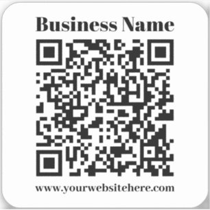 Create Your Own QR Code   Black & White