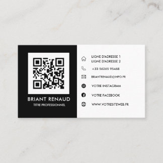 Create your own QR-code business card