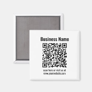Create Your Own QR Code   Transperant Magnet