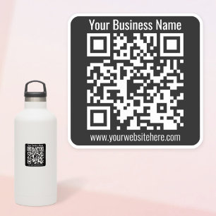 Create Your Own QR Code   Transperant Sticker