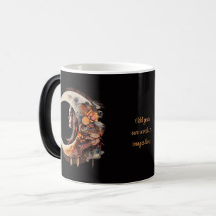 Create Your Own Quiet Boho Floral Moon Magic Mug