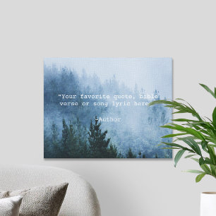 Create Your Own Quote Canvas Print