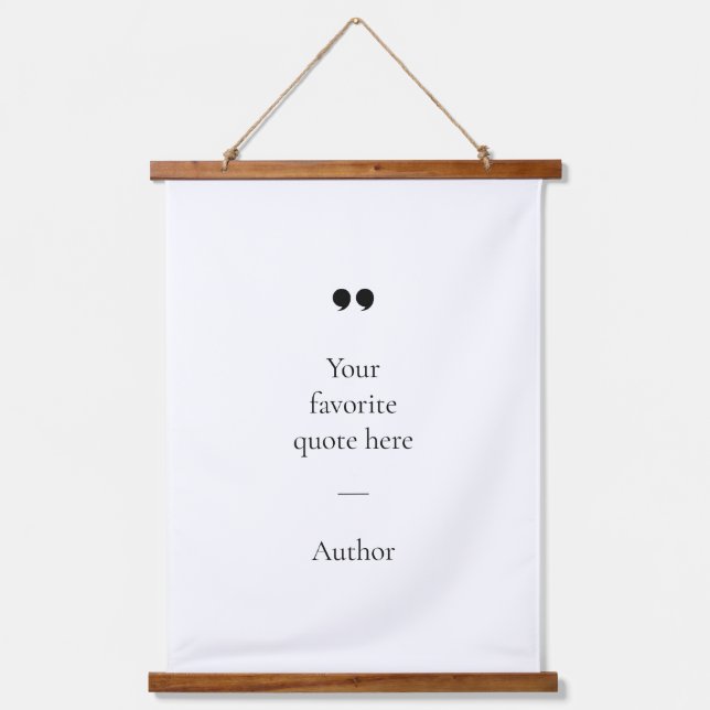 Create Your Own Quote Hanging Tapestry (Front)