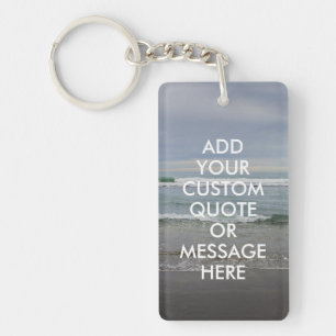 Create Your Own Quote Keychain