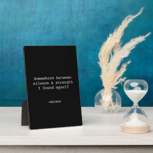 Create Your Own Quote Plaque