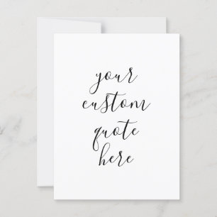 Create Your Own Quote Postcard
