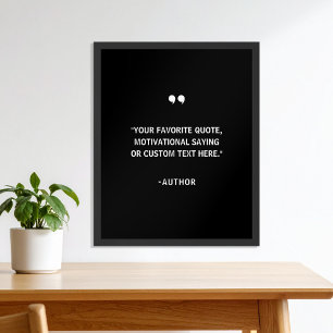 Create Your Own Quote Poster