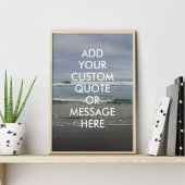 Create your own quote poster