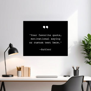 Create Your Own Quote Poster