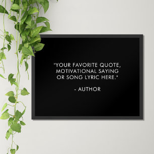 Create Your Own Quote Poster