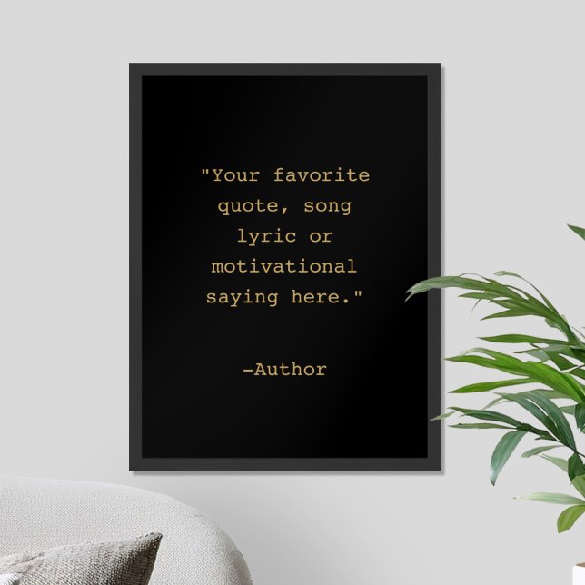Create Your Own Quote Poster (Creator Uploaded)