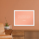 Create Your Own Quote Poster<br><div class="desc">Create your own custom quote poster wall art. Features minimalist typewriter typography.</div>