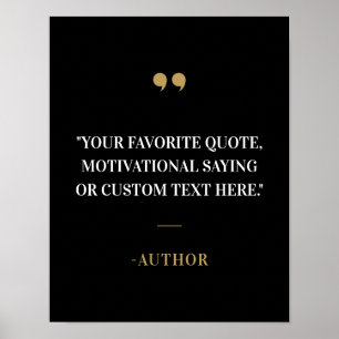 Create Your Own Quote Poster