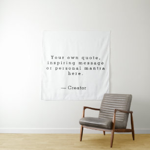 Create Your Own Quote Tapestry