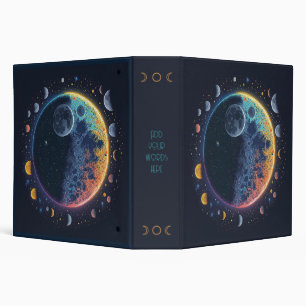 Create Your Own Rainbow Moons Binder