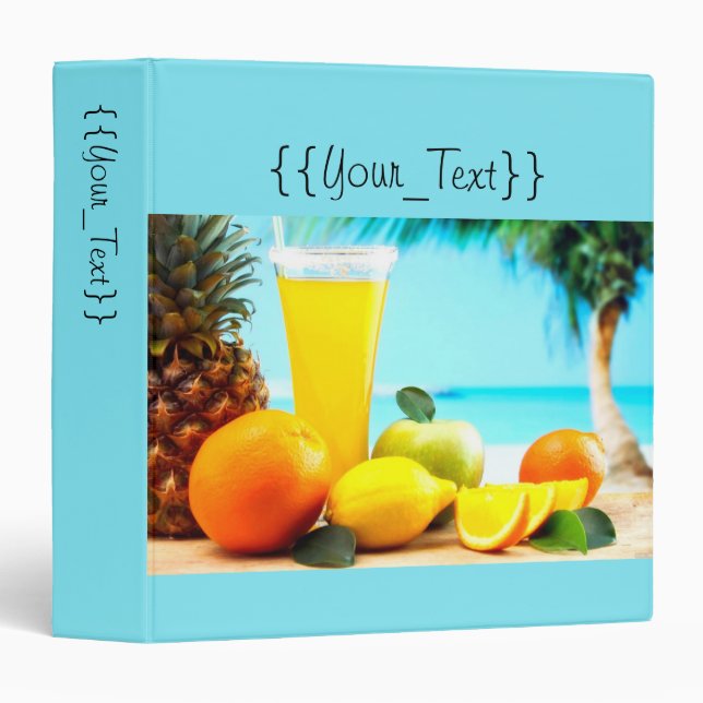 Create Your Own Recipes Binder (Front/Spine)