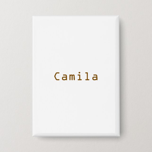 Create Your Own Rectangle Button (Front)