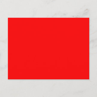 Create Your Own Red Background Template Postcard