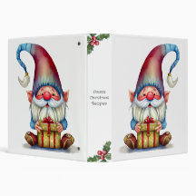 Create Your Own Red & Blue Gnome Present