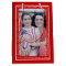 Create your own red Christmas holiday photo