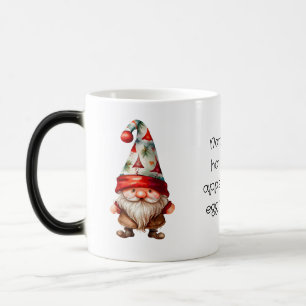 Create Your Own Red Green Christmas Tree Cap Gnome Magic Mug