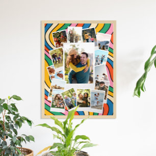 Create Your Own Retro Instant Film Photo Collage Poster