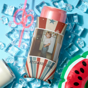Create Your Own Retro Photo Can Cooler
