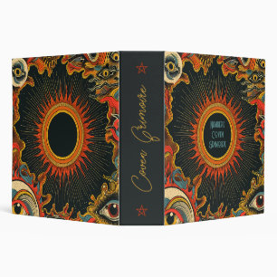 Create Your Own Retro Sun Solar Energy Magic Binder