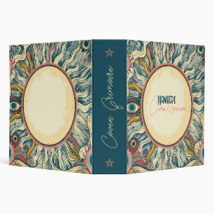 Create Your Own Retro Sun Solar Magic Binder