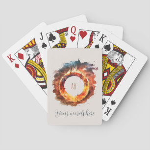 Create Your Own Ring of Fire Playing Cards