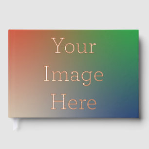 Create Your Own Rose Gold Foil Guest Book