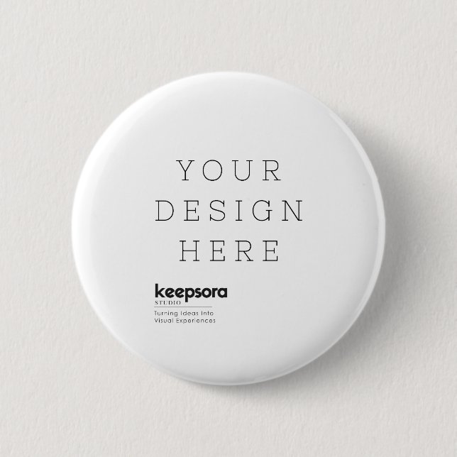 Create Your Own Round 2.25 inch 2 Inch Round Button (Front)