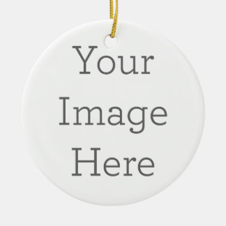 Create Your Own Round Ornament