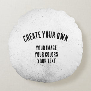 Create Your Own Round Pillow