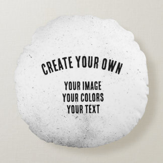 Create Your Own Round Pillow