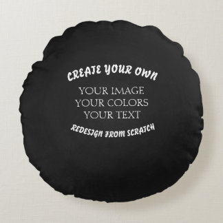 Create Your Own Round Pillow