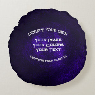 Create Your Own Round Pillow