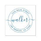 Create Your Own Round Return Address Self-inking S