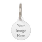 Create Your Own Round Small Pet Tag