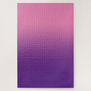 Create Your Own Royal Purple Ombre Jigsaw Puzzle