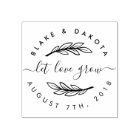 Create Your Own Rustic Let Love Grow Wedding Date