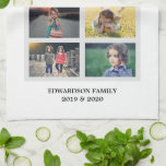 Create your own rustic wood family photo collage kitchen towel<br><div class="desc">Make your own most beautiful family photo collage kitchen towel.
You can personalize it and add your most beautiful photos.</div>