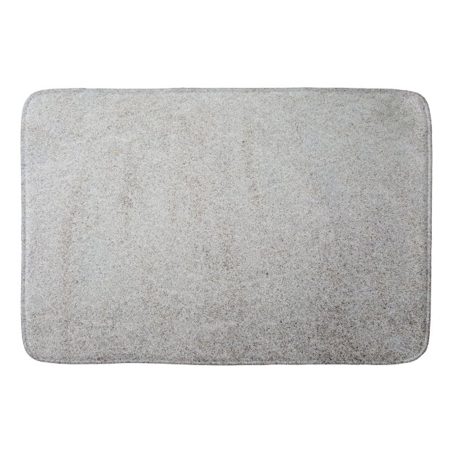 Create your own | Sand texture photo Bath Mat (Front)