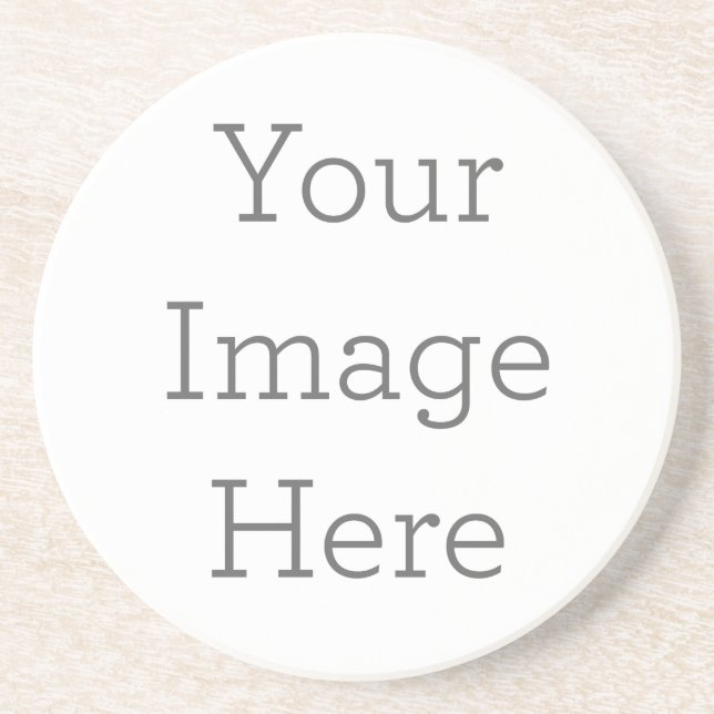 Create Your Own Sandstone Coaster (Front)