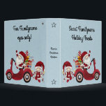 Create Your Own Santa Christmas Scooter Gnome Binder<br><div class="desc">This binder features mystical & magical artwork that you can customize to personalize for use as a grimoire, recipe book, school notebook, or as a way to keep any important papers safely bound. They also make terrific gifts for friends, family & your sister witches. Inspired by a desire to help...</div>