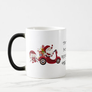 Create Your Own Santa Christmas Scooter Gnome Magic Mug
