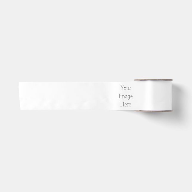 Custom 7.6 cm Wide Satin Ribbon, 2 Yard Spool (Front)